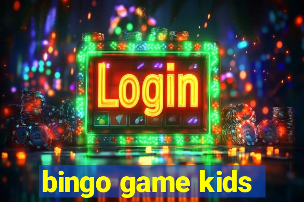 bingo game kids