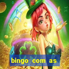 bingo com as letras do alfabeto