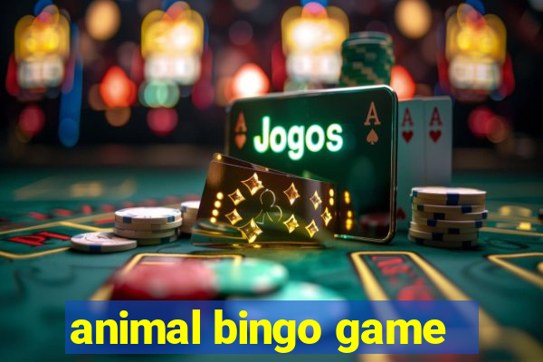 animal bingo game