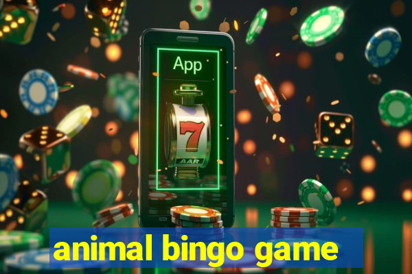 animal bingo game