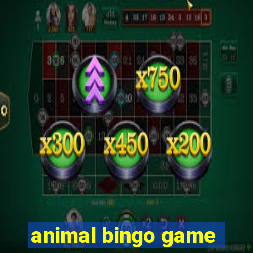 animal bingo game