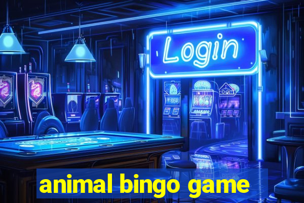 animal bingo game