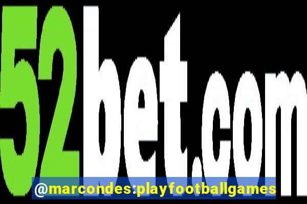 @marcondes:playfootballgames bingo football