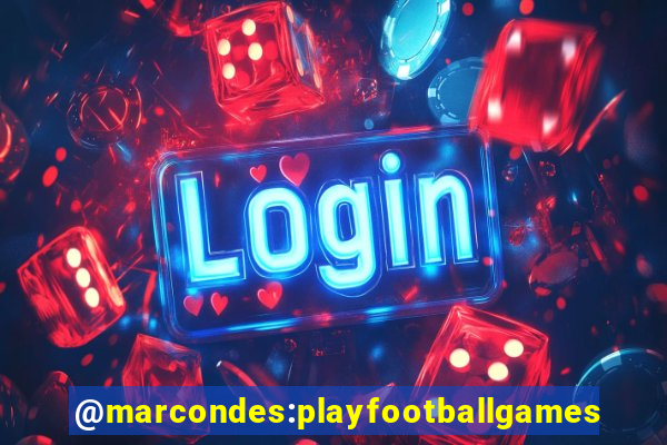 @marcondes:playfootballgames bingo football