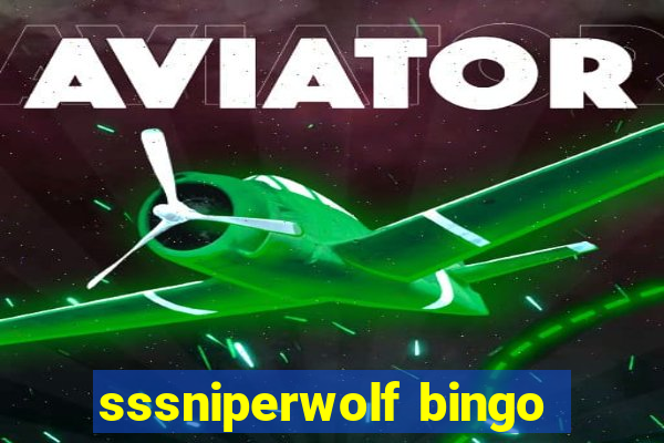 sssniperwolf bingo