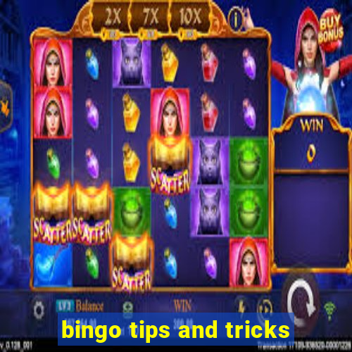 bingo tips and tricks