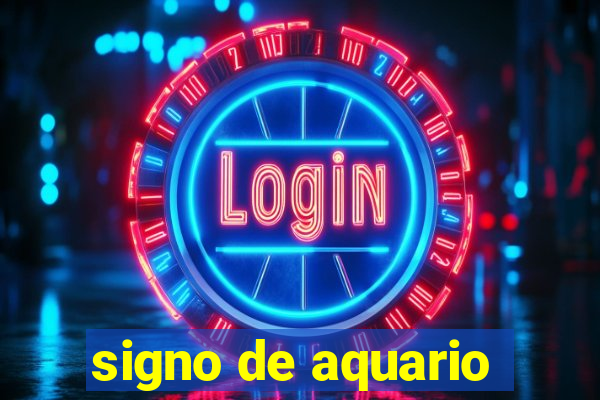 signo de aquario