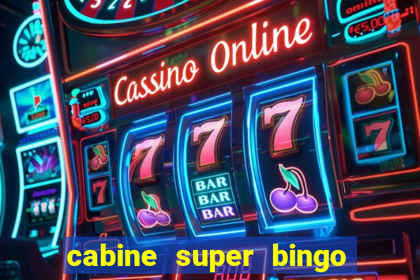 cabine super bingo interna msc