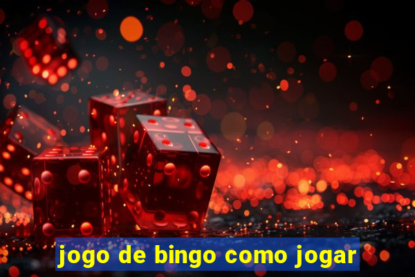 jogo de bingo como jogar