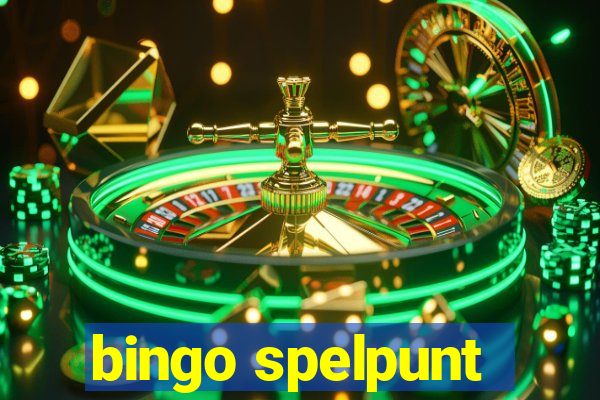 bingo spelpunt