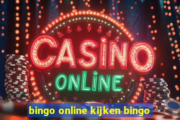 bingo online kijken bingo