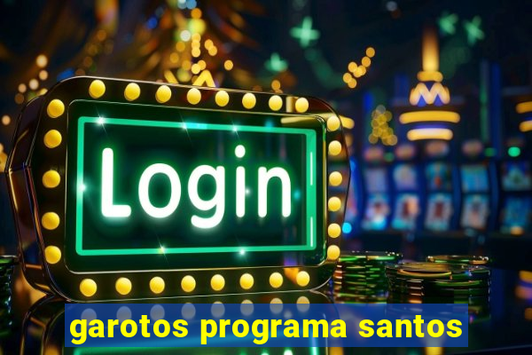 garotos programa santos