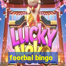 foorbal bingo