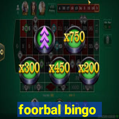 foorbal bingo