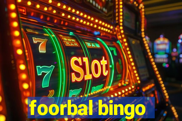 foorbal bingo