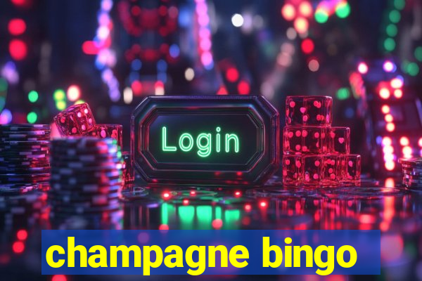 champagne bingo