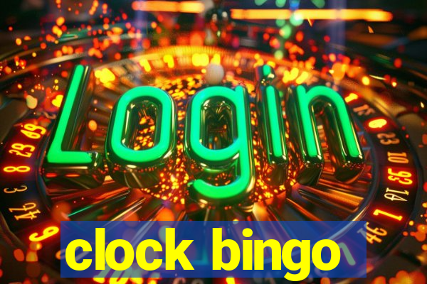 clock bingo