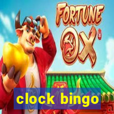 clock bingo