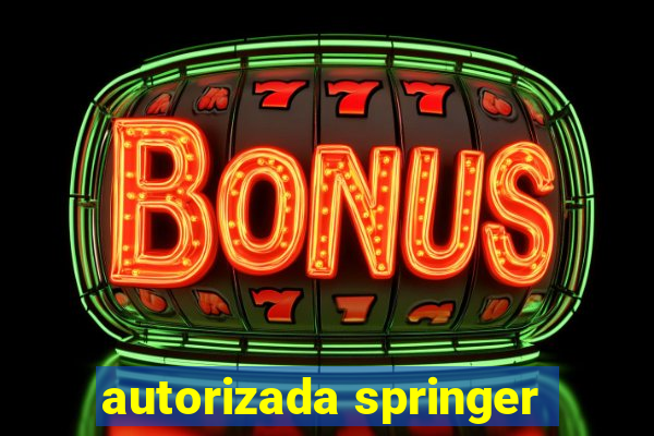 autorizada springer