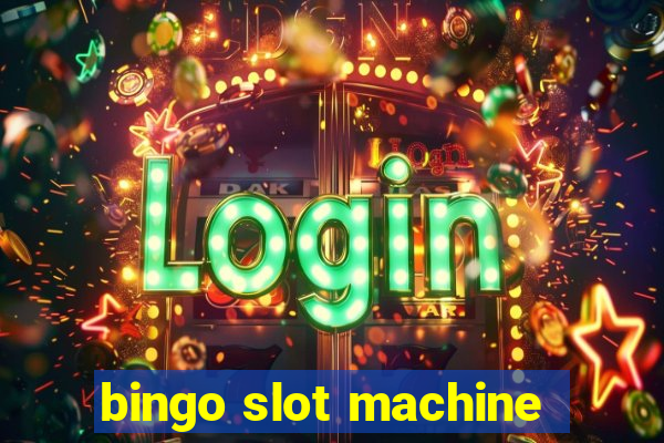 bingo slot machine