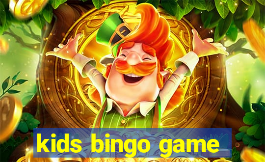 kids bingo game