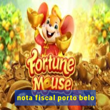 nota fiscal porto belo