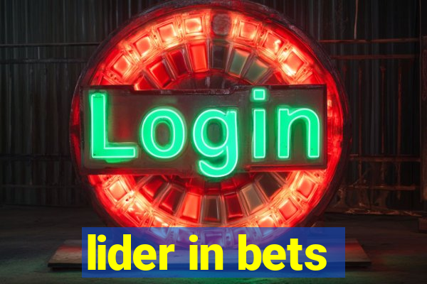 lider in bets