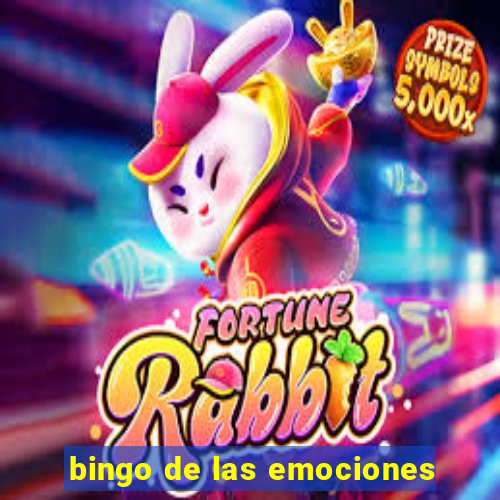 bingo de las emociones