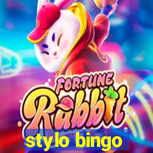 stylo bingo