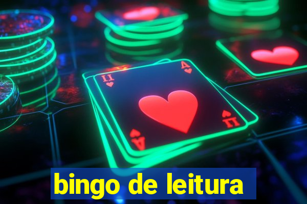 bingo de leitura