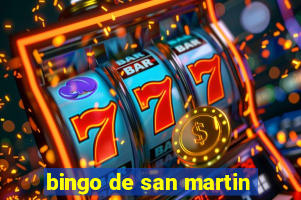 bingo de san martin