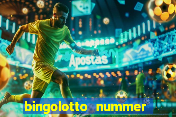 bingolotto nummer ettans bingo