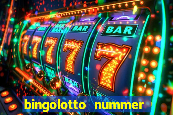 bingolotto nummer ettans bingo