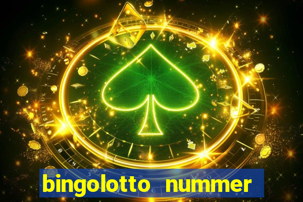 bingolotto nummer ettans bingo