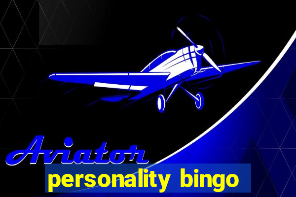 personality bingo