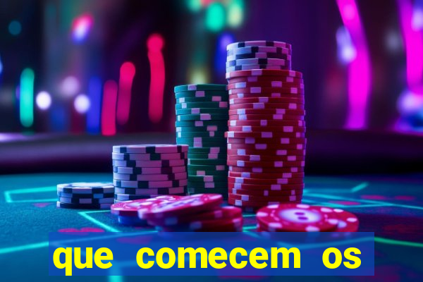 que comecem os jogos em inglês