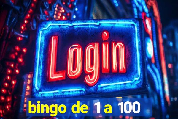 bingo de 1 a 100