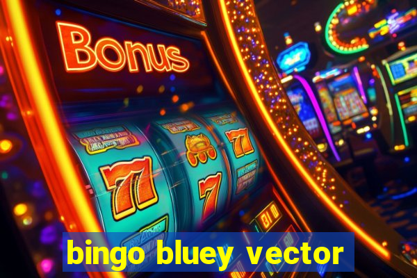 bingo bluey vector