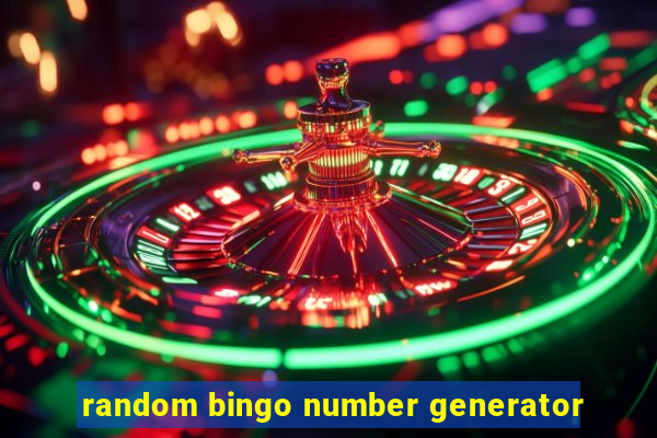 random bingo number generator