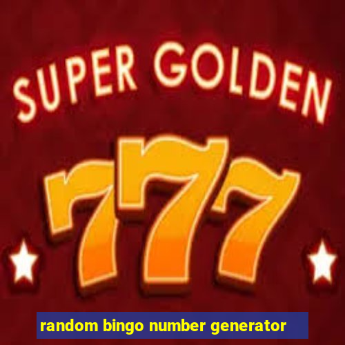 random bingo number generator