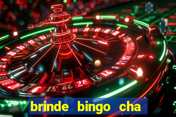 brinde bingo cha de bebe