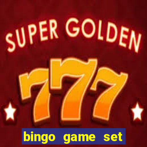 bingo game set near me