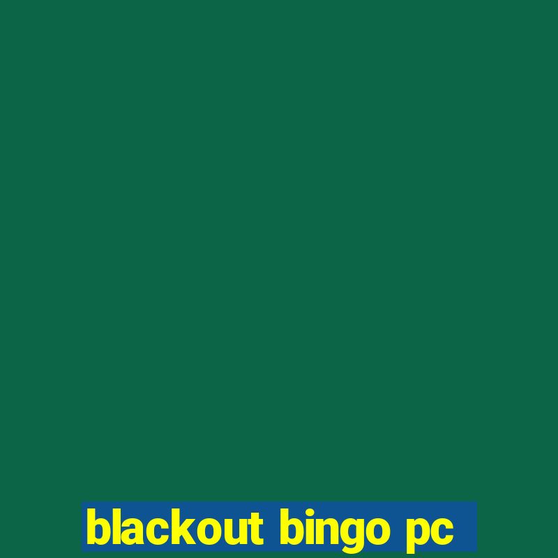 blackout bingo pc