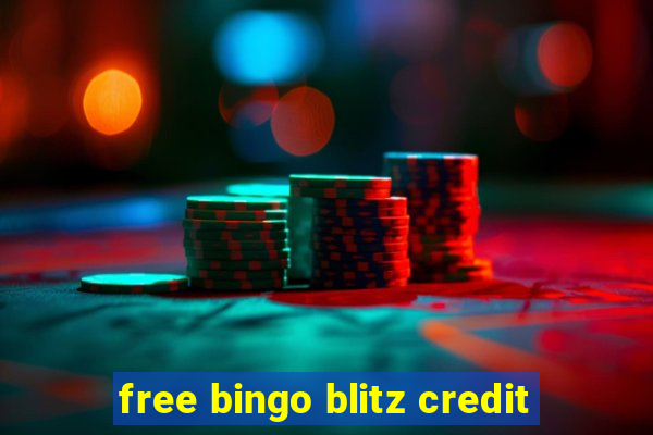 free bingo blitz credit