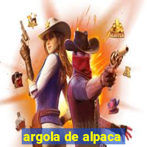 argola de alpaca