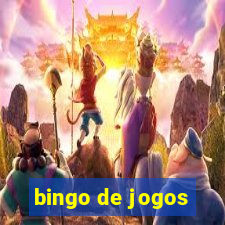 bingo de jogos