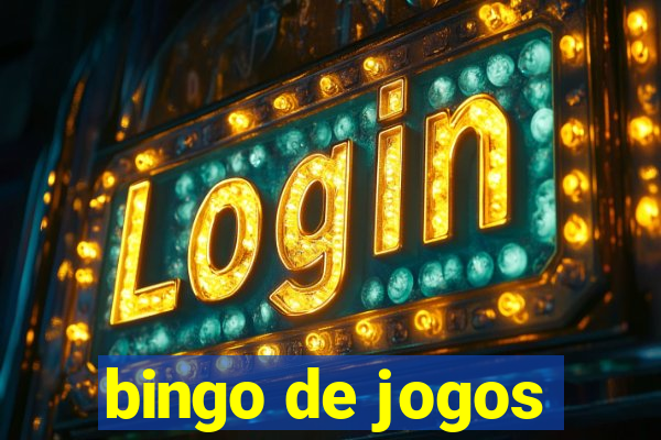 bingo de jogos