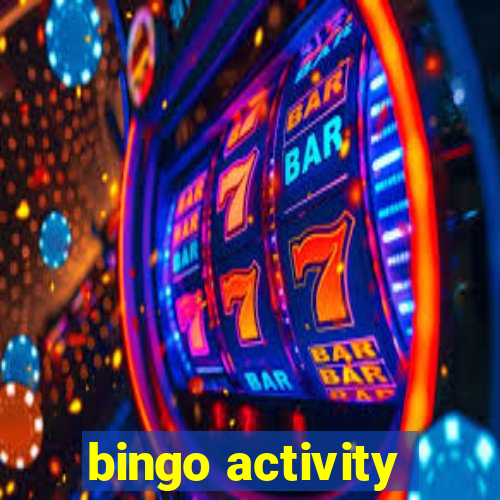 bingo activity