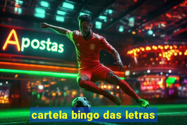 cartela bingo das letras