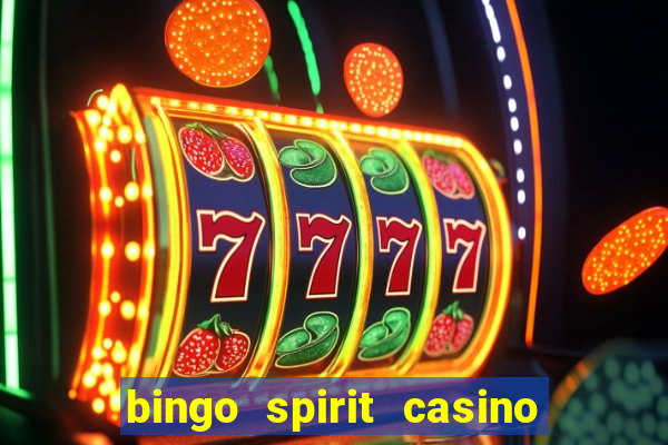 bingo spirit casino no deposit bonus codes